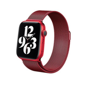 Crong Milano Steel – Pasek ze stali nierdzewnej do Apple Watch 38/40/41 mm