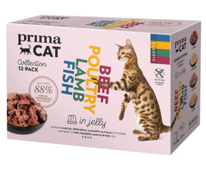 Prima Cat 12 saszetek dań w galarecie dla kota