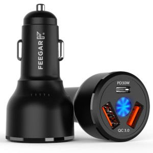 Feegar Ładowarka Samochodowa Usb 9A Xiaomi Samsung