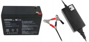 Akumulator Żelowy 12V-10Ah + Ładowarka