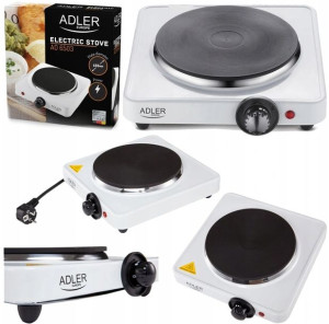 Kuchenka Elektryczna 1 Płytowa 1500W Adler Ad6503