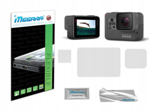 Szkło Hybrydowe Megara 3Szt Do Gopro 5 / 6 / 7