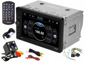 Radio Samochodowe 2Din Usb Sd Bt + Kamera Cofani