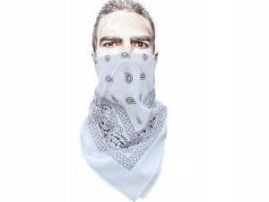 Bandamka Bandana Chusta Biała 55 X 55 Cm Mfh