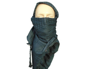 Chusta "arafatka" Czarna 110 X 110 Cm Mfh