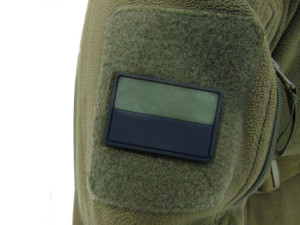 Flaga Naszywka Na Rzep Gumowa Texar 5,5 X 3,5 Cm