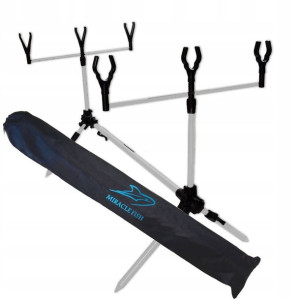 Rod Pod Wędki 3 Stanowisko Karp - Grunt Stojak
