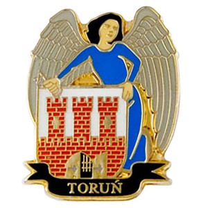 Magnes na lodówkę herb Toruń