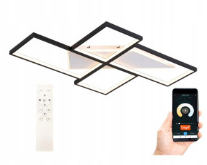 Lampa sufitowa HOGA IV LED Smart Home prostokąt 95cm Tuya Wobako