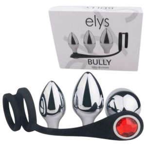 Toyz4Lovers Plug Pleasure Bully Zestaw korkó analnych z pierścieniem na pen