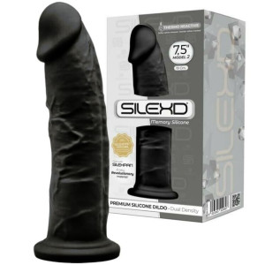 CNEX S.D Model 2 ( 7.5" ) Realistyczne dildo z przyssawką, Czarne