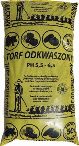 Torf Odkwaszony 50L