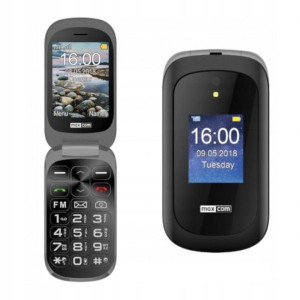 Telefon Z Klapką Maxcom Mm825 Czarny