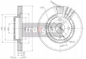 Tarcza Ham. Mazda P. 323 98-