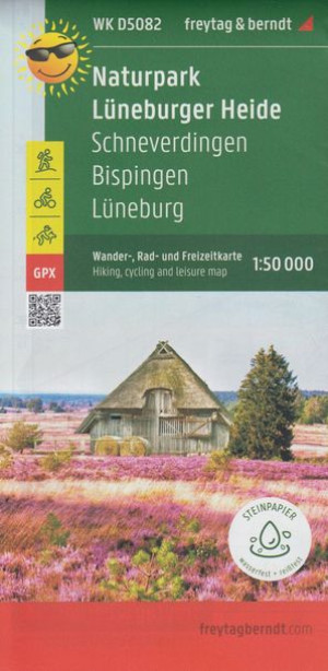 NATURPARK LUNEBURGER HEIDE mapa turystyczna FB