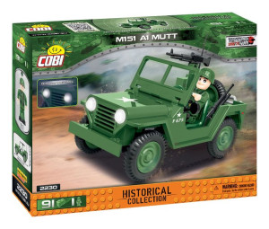 Klocki Cobi Hc Vietnam War 2230 Samochód M151 A1 Mutt 91 Kl.