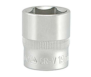 Nasadka 19mm 3/8cal 6-kątna Crv YT-3814 YATO