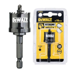 Otwornica bimetalowa 19mm IMPACT udarowa DeWALT
