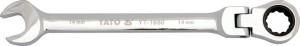 Klucz płasko-oczkowy z grzechotką i przegłubem 13mm YT-1679 YATO