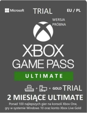 Xbox Game Pass Ultimate + Live Gold + EA 60 dni / 2 Miesiące