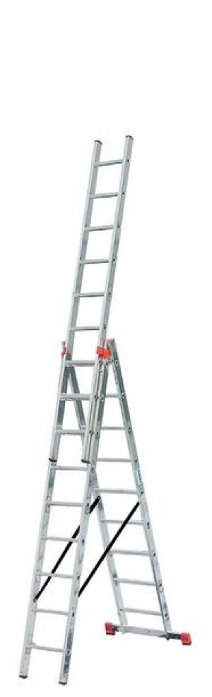 Drabina aluminiowa rozkładana 3x6 Krause Tribilo
