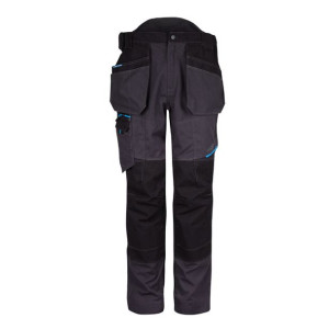 T702 Spodnie Robocze Portwest Szare Strech Uk38