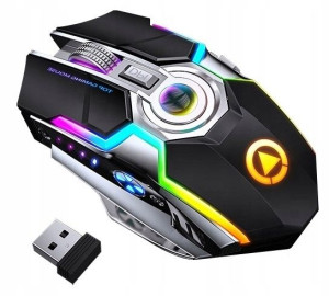 Myszka Gamingowa Podświetlana Mysz Rgb Dla Graczy