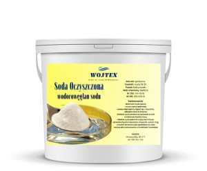 SODA OCZYSZCZONA /Wodorowęglan Sodu 99,3%, - 3kg