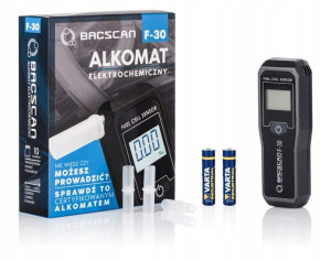 Profesjonalny Alkomat Elektrochemiczny+etui Ustnik