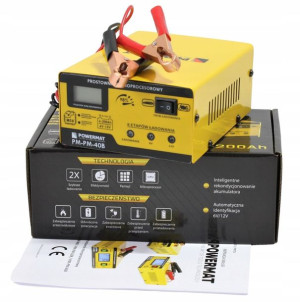 Prostownik Samochodowy Do Akumulatora 6v 12v 15a