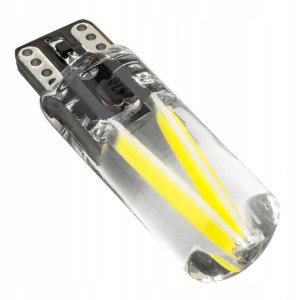 Żarówka Led W5w T10 Filament 2 X Cob 260lm Canbus