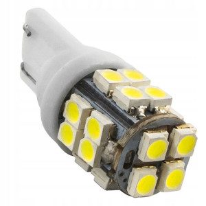 Żarówka Led 20 X Smd 1210 W5w T10 W3w 165lm Biała