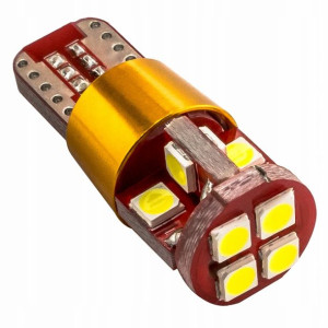 Żarówka Led W5w T10 W10w 12xsmd 3030 Canbus 450lm