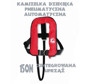 Kamizelka ratunkowa dla dzieci pneumatyczna automatyczna 150N