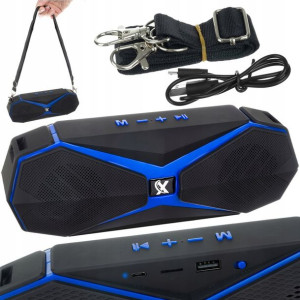 Głośnik Bluetooth Bezprzewodowy Boombox Fm Sd Tf