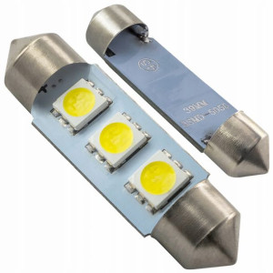 Żarówka Rurka Led C3w C5w C10w 39mm 3xled Smd 5050