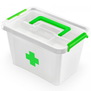 Domowa Apteczka Pojemnik Organizer Na Leki 4,5l