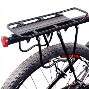 Bagażnik Rowerowy Tylny Uniwersalny Aluminium 50kg