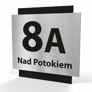 Tabliczka adresowa numer na dom numer domu 35x35 cm - WZORY