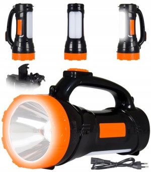 Latarka Akumulatorowa Szperacz Ładowalna 230v Led
