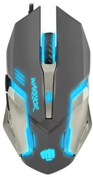 Mysz Dla Graczy Fury Warrior 3200Dpi Podświetlenie Czarna Gamingowa