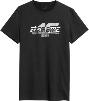 T-shirt Męski 4f H4z21-tsm019 Czarny
