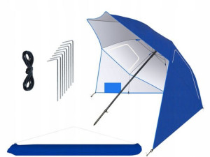 Parasol Plażowy Namiot Ogrodowy Parawan 260 Cm Xxl