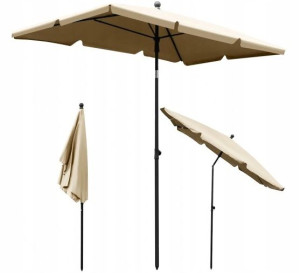 Parasol Ogrodowy Plażowy Balkonowy Łamany 130x200
