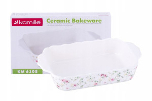 Naczynie Żaroodporne Ceramiczne Zapiekania 0,8l