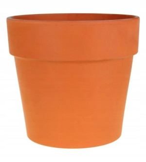 Doniczka osłonka ceramiczna mrozoodporna h 17,5 cm
