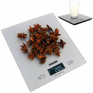 Waga Kuchenna Elektroniczna Tara 5kg/1g Mililitry