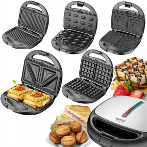 Opiekacz Toster Gofrownica Grill Panini Orzeszki