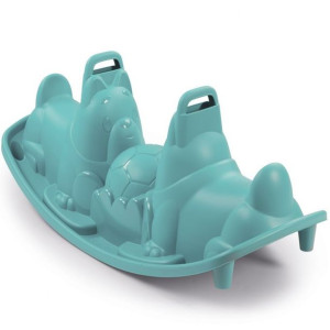 Smoby Bujak Huśtawka Piesek Niebieski Trzyosobowy