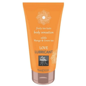 SHIATSU Love lubricant edible Mango & Green tea lubrykant smakowy